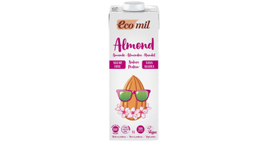 Migdolų gėrimas su daug baltymų, be cukraus, ekologiškas