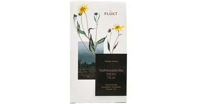 Organic Jerusalem artichoke flower tea