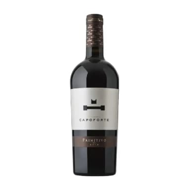 Raudonas sausas vynas CAPOFORTE PRIMITIVO SALENTO IGT, 14.5%