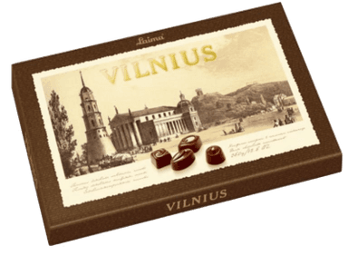 Dark chocolate candy collection LAIMA VILNIUS, 360 g