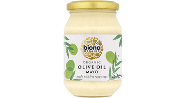 Organic mayonnaise with olive oil