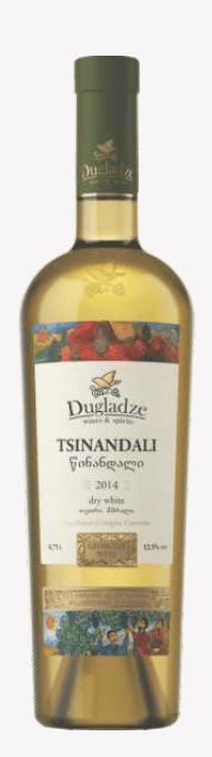 Vynas, DUGLADZE, Tsinandali, sausas, baltas, 12%, 0,75l