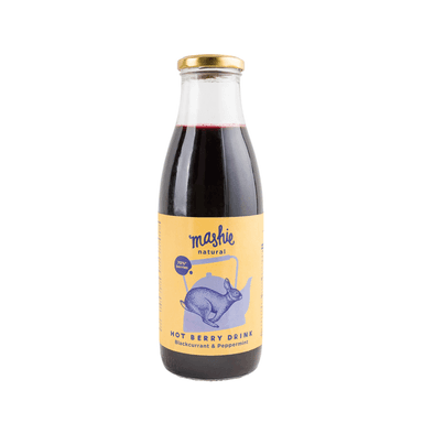 Blackcurrant and Peppermint berry puree MASHIE, 0,75 l