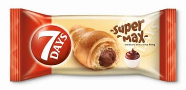 Croissant 7 DAYS Super MAX, with cocoa filling, 110 g