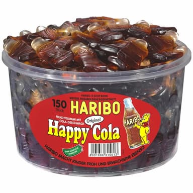 Gummies HARIBO, Happy Cola, 1,2 kg