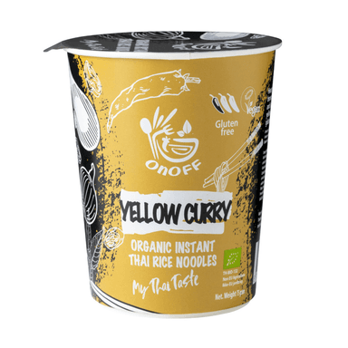 Greito paruošimo sriuba YELLOW CURRY, mažai aštri, ekologiška