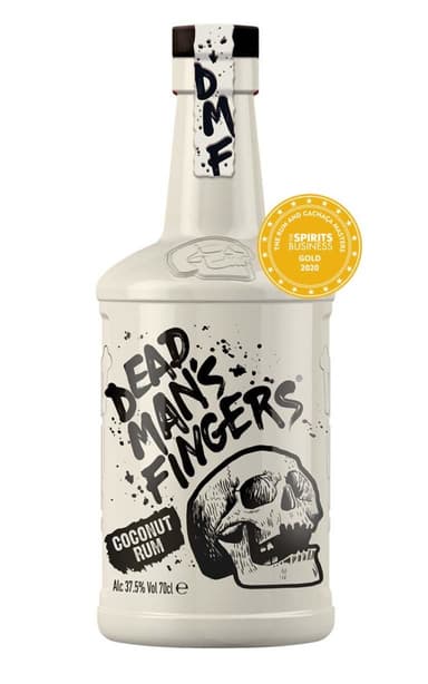 Romo ir kokoso skonio spiritinis gėrimas DEAD MAN'S FINGERS, Coconut, 37,5%, 0,7l