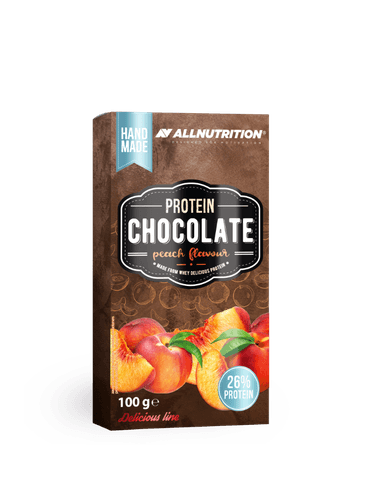 PROTEIN CHOCOLATE NUTLOVE CRISPY PEACH, 100g