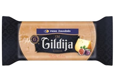 Fermentinis sūris GILDIJA, 45%, fasuotas, 240 g