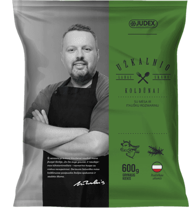 Dumplings Uzkalnio, with meat and italian rosemary, 600 g