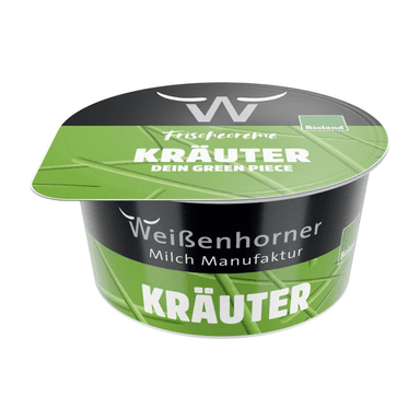 Kreminė užtepėlė su žolelėmis KRAUTER, ekologiška