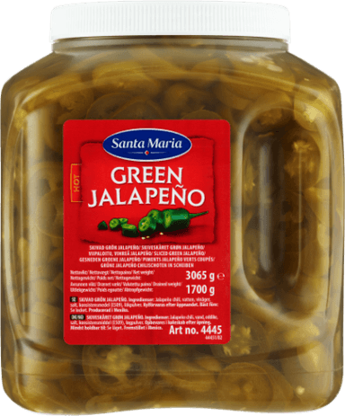 Green Jalapeno Hot, SANTA MARIA 3065 g