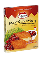 Kepamas sūris su spanguolių padažu CAMEMBERT 350g