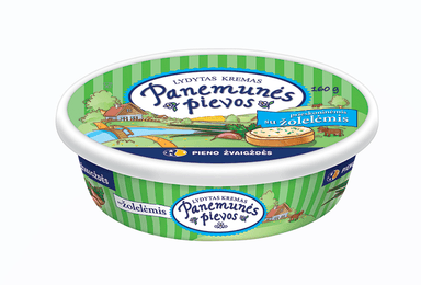 Processed cream PANEMUNES PIEVOS, with herbs 160 g