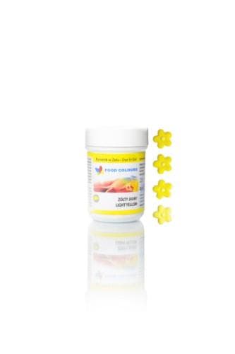 Maistiniai dažai "Esences Deco" , geliniai, geltoni, 35 g