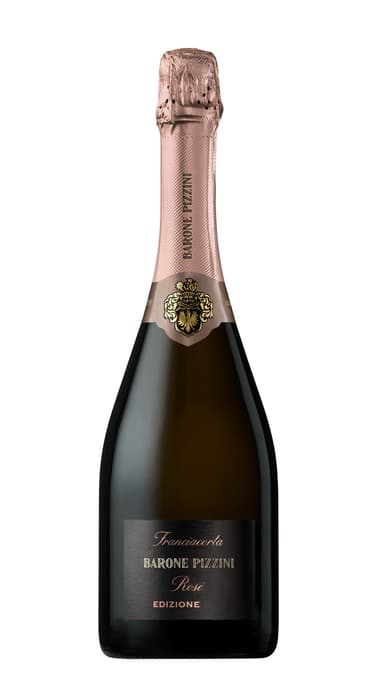 Putojantis vynas BARONE PIZZINI, Franciacorta Rosé Extra Edizione 2018, briutas, 12%, 0,75 l