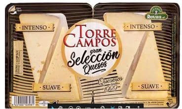 Sheep 's and cow' s milk cheese, in slices, fat. 39%, 170g