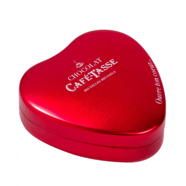 Chocolate candy set OPEN YOUR HEART, in a metal box