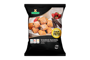 Sviestinės bandelės su šokoladu 240g