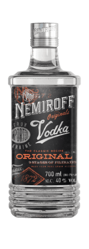 Degtinė NEMIROFF, Original, 40%, 0,7 L