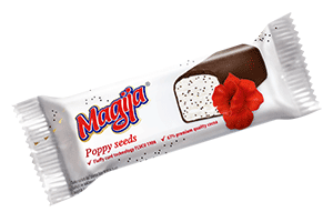 Glaistytas sūrelis MAGIJA su aguonomis, 24 % rieb., 45 g