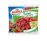 Frozen berry mix with raspberries HORTEX, 300 g