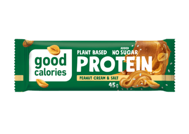 Protein bar GOOD CALORIES, with salted peanuts and dates, 45 g