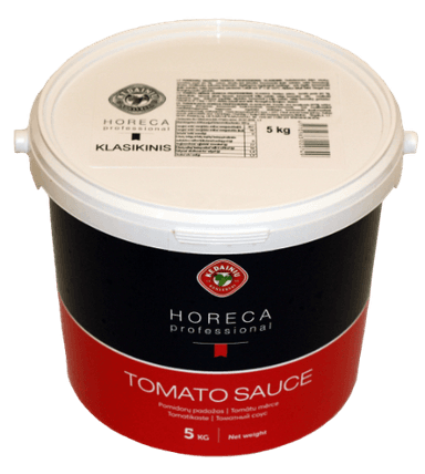 Tomato sauce KĖDAINIŲ horeca professional Classic, 41% paste, 5 kg