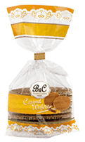Caramel Wafers B&C, 230 g