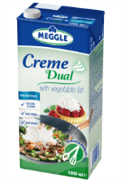 Grietinėlė MEGGLE, Creme Dual, 25%, 1l