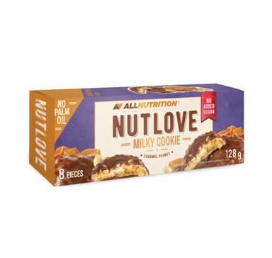 NUTLOVE MILKY COOKIE CARAMEL PEANUT 128g