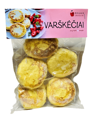 Fried curd cakes, 5 pieces, frozen