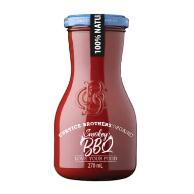 CURTICE BROTHERS BBQ Sauce, organic