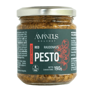 Raudonasis pesto padažas