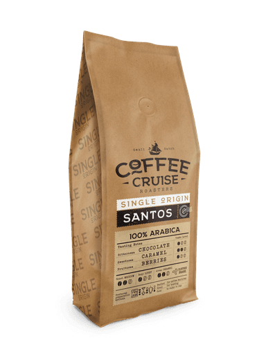 SANTOS coffee beans