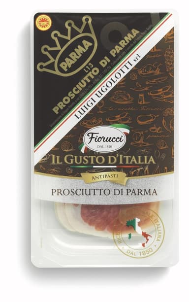 Cured pork ham FIORUCCI, Parma slices, I r., 70g