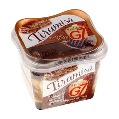 Italian icecream G7 Tiramisu, tiramisu taste, 150 ml