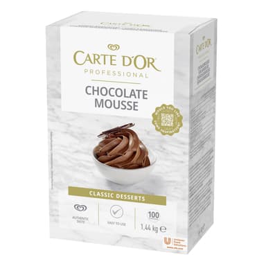 Chocolate mousse CARTE D'OR, 1440 g
