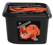 Šaldyta braškių tyrė, 1 kg