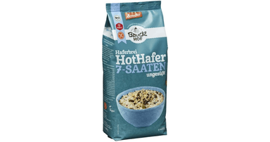 7 sėklų ir avižų košė, lengvai paruošiama, be glitimo, biodinaminė