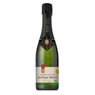Putojantis vynas METZ, Cremant d'Alsace bio vegan, brut, baltas, 0,75l LT-EKO-01