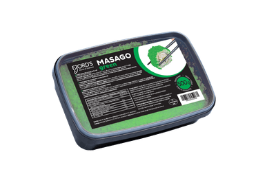 Frozen masago caviar FJORDS, green, 500 g