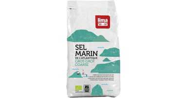 Coarse sea salt from the Atlantic Ocean, organic