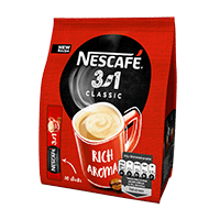 NESCAFE CLASSIC 3 IN 1 Coffee Drink (10x16.5 g), 165 g