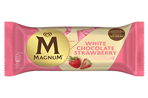 Strawberry ice cream MAGNUM, 110 ml