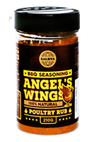 Prieskoniai paukštienai SALDVA BBQ ANGEL'S WINGS 210g