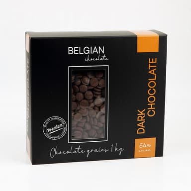 Dark chocolate VELICHE 54%, 1 kg