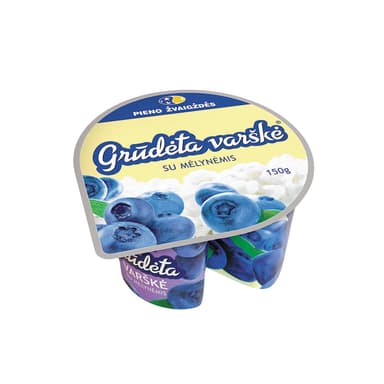 Granular curd, 7% fat, with blueberries, 150 g