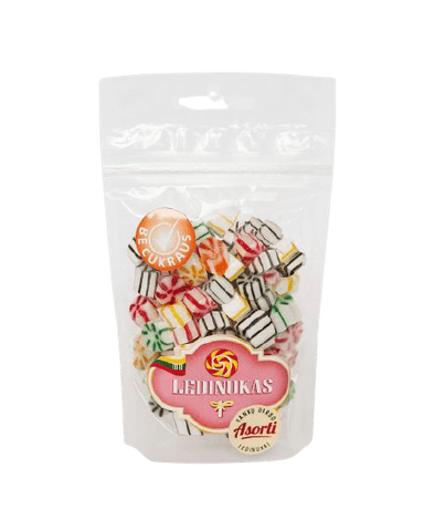 Sugar-free lollipops of various flavors