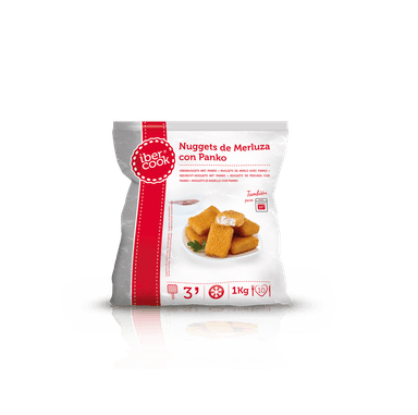 Hake panko nuggets "IBERCOOK", 1kg